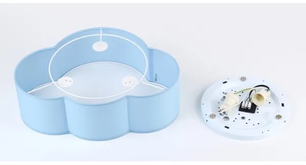 Brilagi - Detské stropné svietidlo NIMBUS MINI 2xE27/15W/230V 31x43 cm modrá