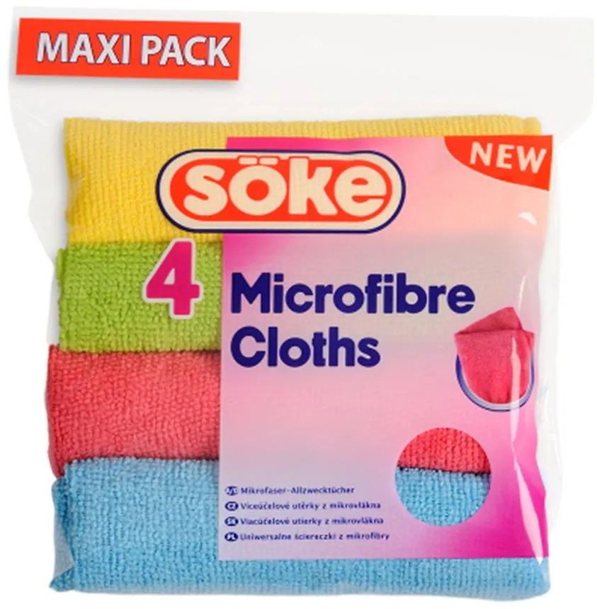 Sada handričiek z mikrovlákna – 4 ks