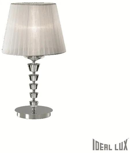 IDEAL LUX Stolová dizajnová lampička PEGASO TL1 BIG BLANCO