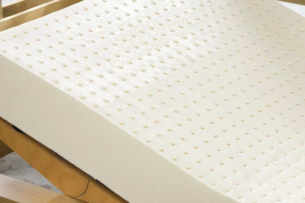 Novaya Latexový matrac BASIC (nezónový) Rozmer: 200x90, Poťahová látka: Aloe Vera, Tvrdosť matraca: Stredne Tvrdý (65 kg/m3)