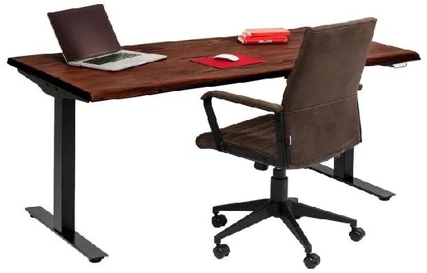 Office Harmony Dark písací stôl 180x90 cm tmavohnedý
