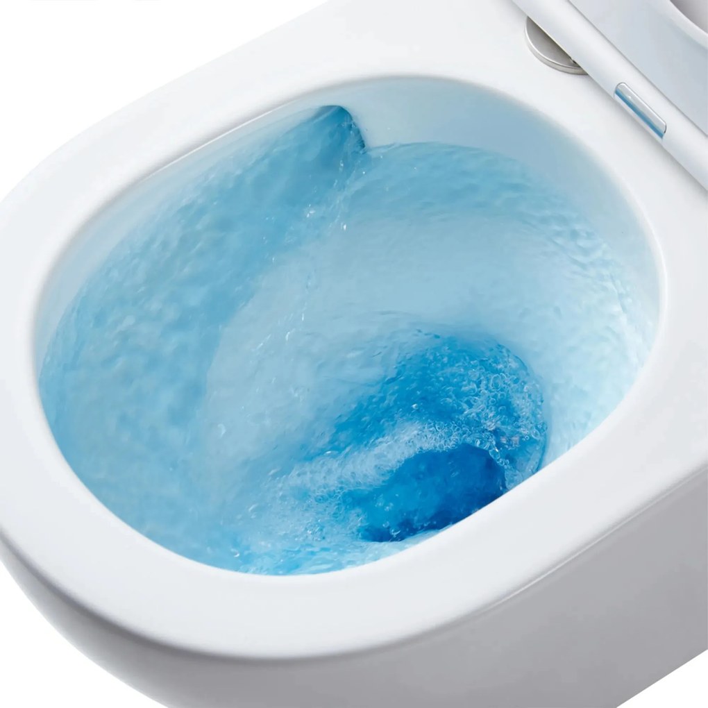 Závesná WC misa so SoftClose sedadlom REA CARTER TORNADO, prírodný mramor