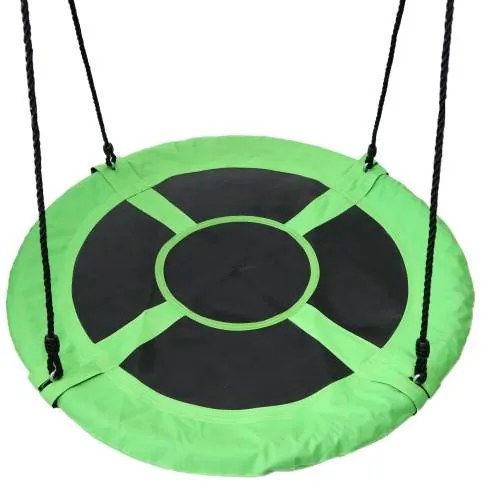 Hojdačka bocianie hniezdo zelená