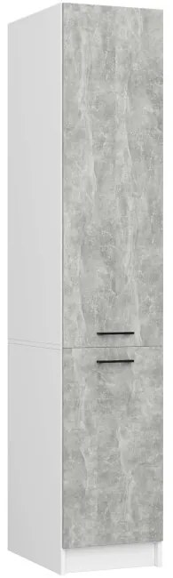 Kuchynská skrinka OLIWIA S40/205 biela / betón