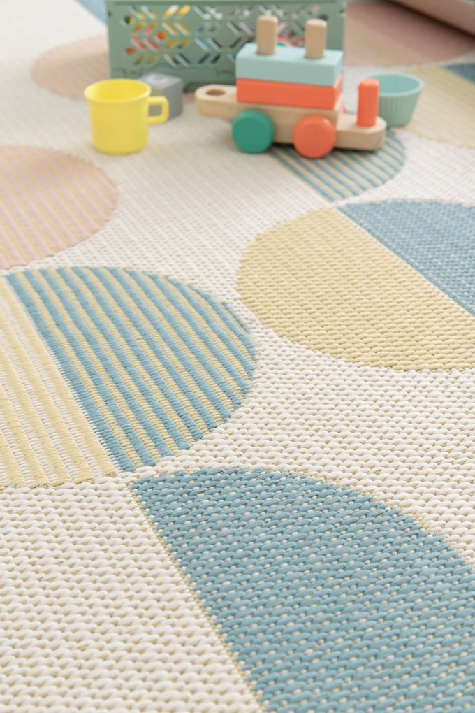 Balta, TRHÁK: Kusový koberec Star 17632-068 - na von aj na doma, 120x170, viacfarebná, chodba / predsieň