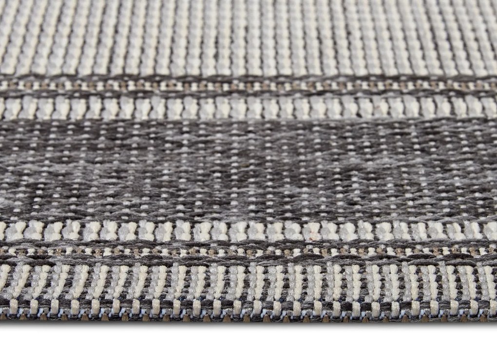 Hanse Home, Kusový koberec Clyde 105910 Cast Beige Grey – na von aj na doma, 155x235, šedá, chodba / predsieň