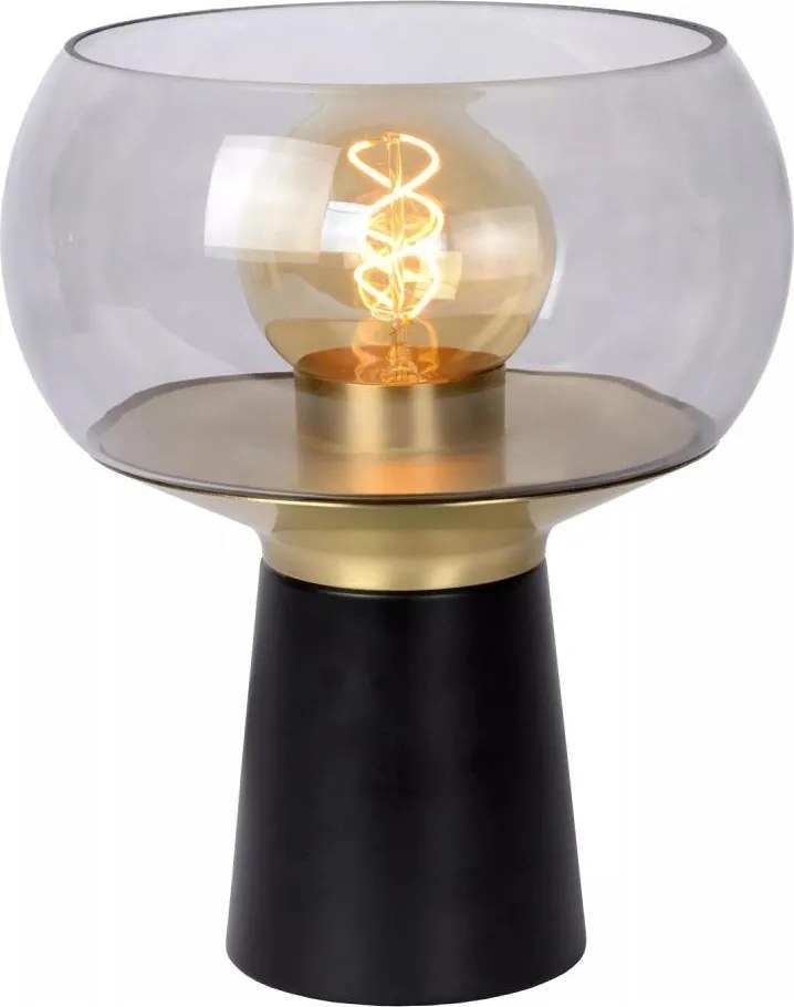 Lucide 05540/01/30 - Stolná lampa FARRIS 1xE27/25W/230V čierna