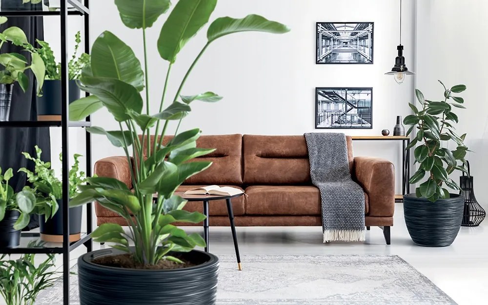 Kvetináč s vkladom FURU svetlosivý