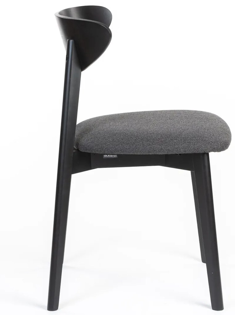 SOLAR BLACK DREVENÁ STOLIČKA S PODSEDÁKOM black