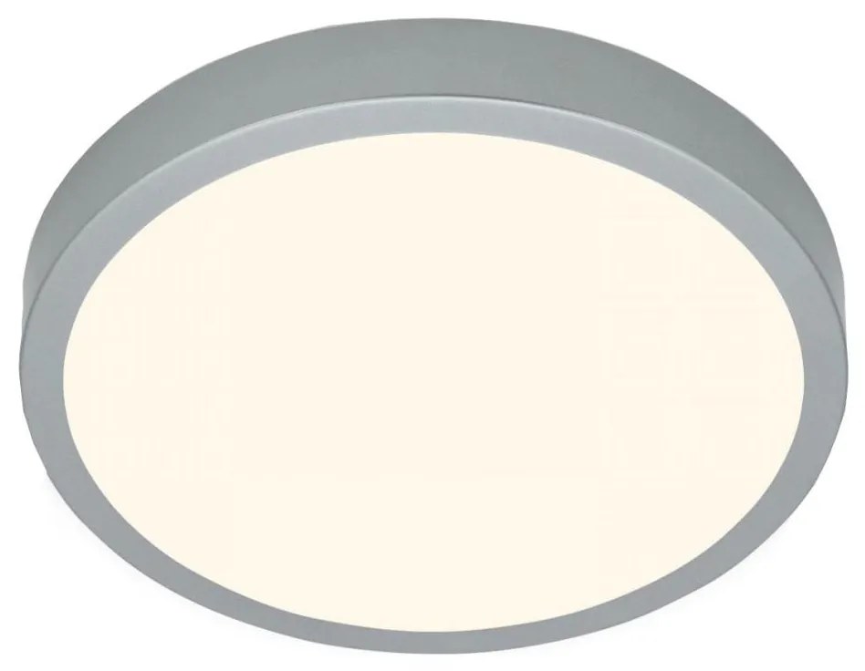 Briloner 3703-014-LED Stropné svietidlo RUNA LED/24W/230V 3000K pr.38 cm strieborná