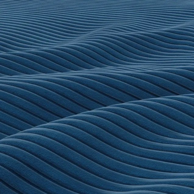 Sedacia súprava FORESTA Poso v tvare U, pravá granátová