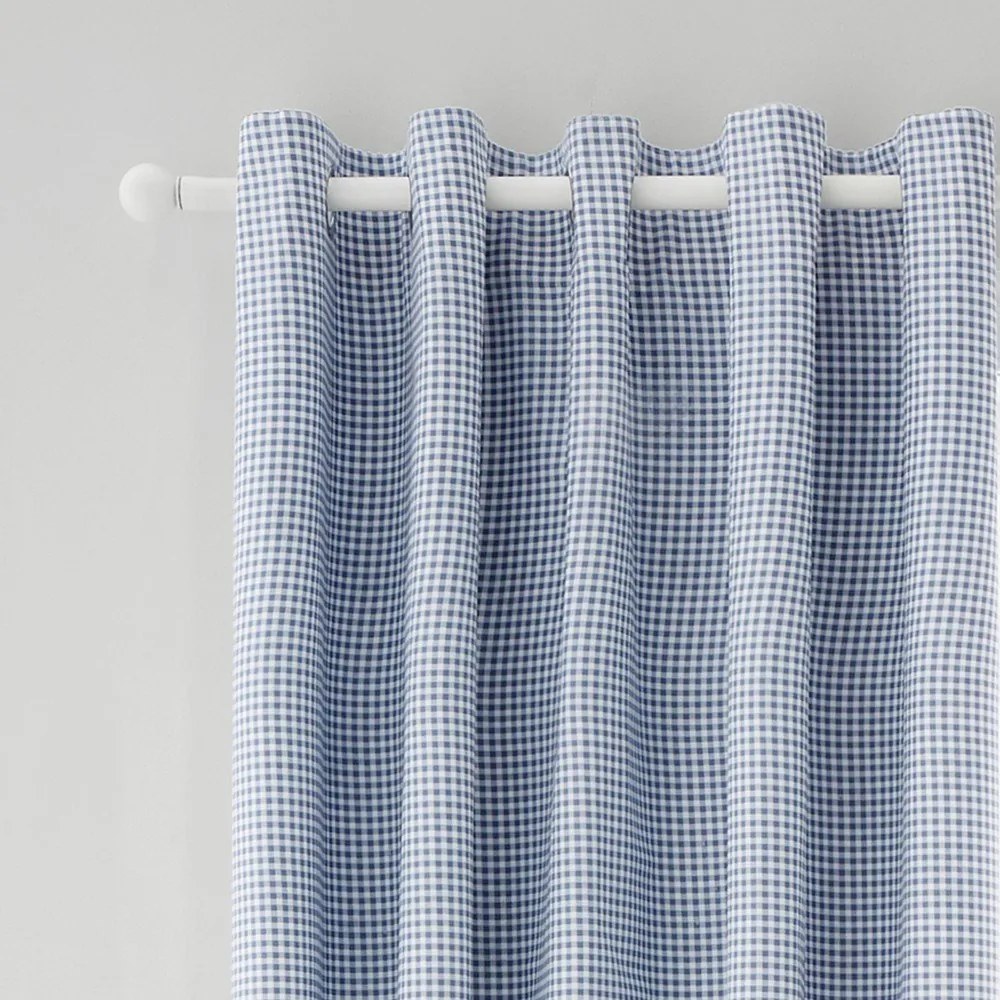 Bielo-modré závesy v súprave 2 ks 168x229 cm Lucia Floral Frill – Catherine Lansfield