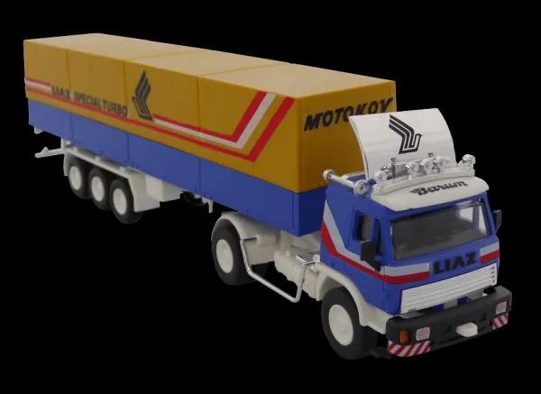 Stavebnice Monti 08/1 Kamion Liaz Special Turbo 1:48 v krabici 31,5x16,5x7,5cm