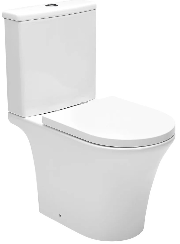 WC kombi komplet SAT Brevis vrátane dosky softclose, vario odpad SATBRE030RREXVP