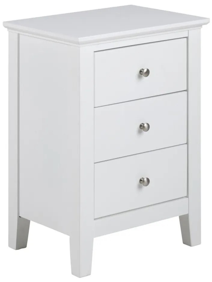 Nočný stolík LARA biela