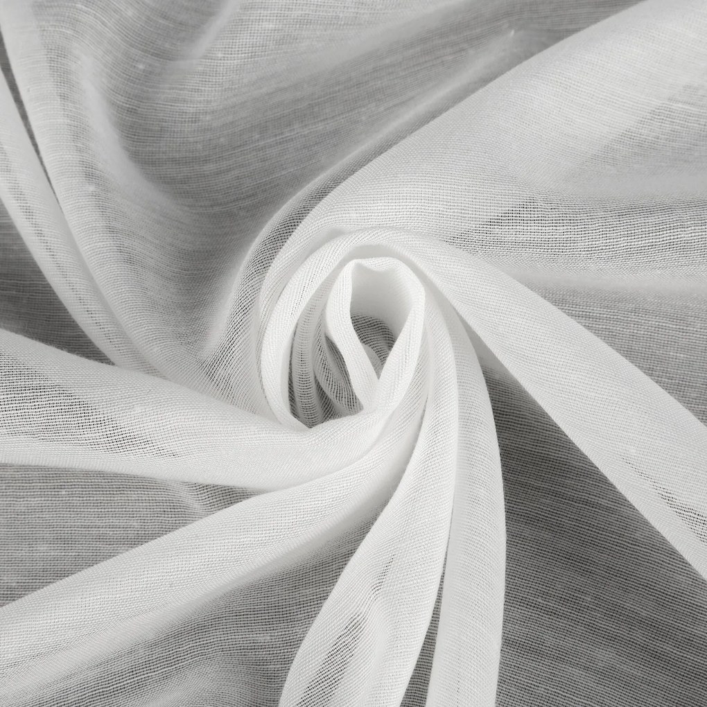 ZÁCLONA NA KRÚŽKOCH GRACE 140X250 CM BIELA