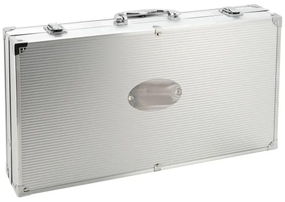 Grilovacie náčinie nerez s kufríkom 30 ks