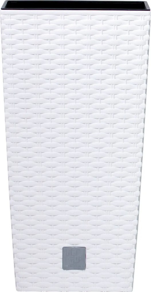 Plastový kvetináč RATOS SQUAREN biely