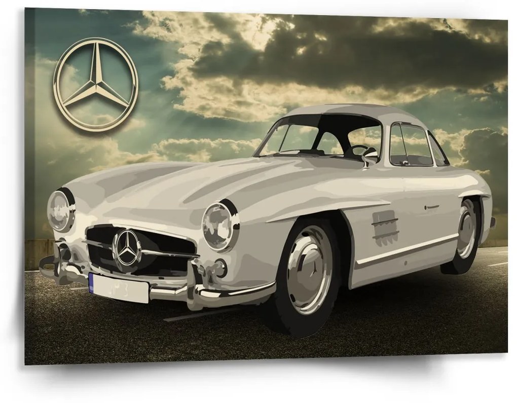 Sablio Obraz Mercedes-Benz 300 SL Na ceste - 150x110 cm