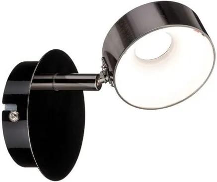 Nástenné svietidlo PAULMANN LED spotové svítidlo Funnel 1x6W stmívatelné černé 66728
