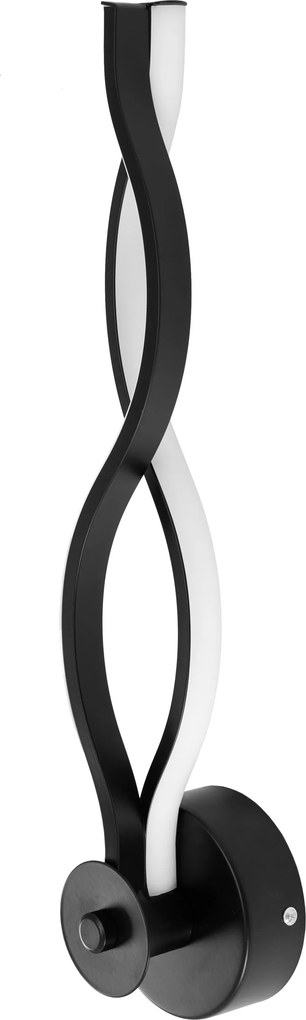 Toolight Toolight, LED nástenné svietidlo APP1048-W, čierna, OSW-03954