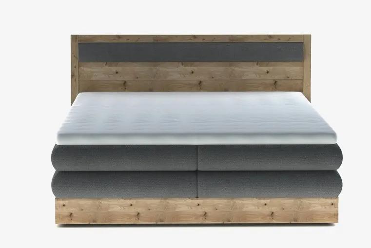 Boxspring posteľ massiv wood LISA