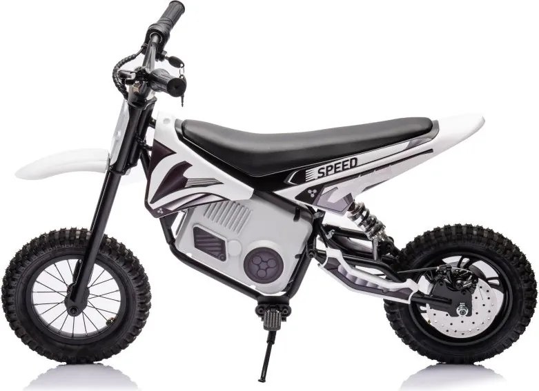 LEAN CARS Dobíjací crossbike A9901 White 36V