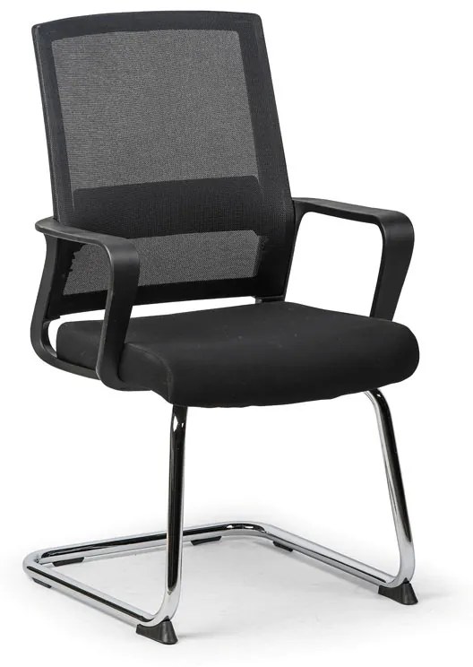 Konferenčná stolička LOW, čierna