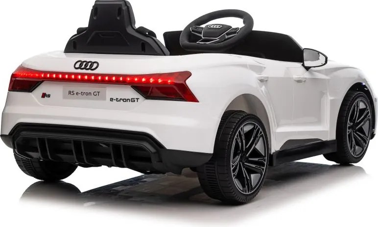 LEAN CARS Elektrické autíčko Audi E-Tron GT QLS-6888 biele