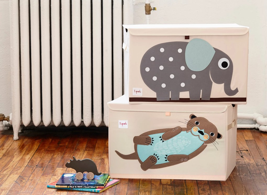 Uzamykateľný box 3 Sprouts triceratops