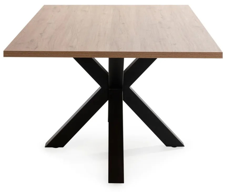 Jedálenský stôl s doskou v dubovom dekore 100x180 cm Comba - Marckeric