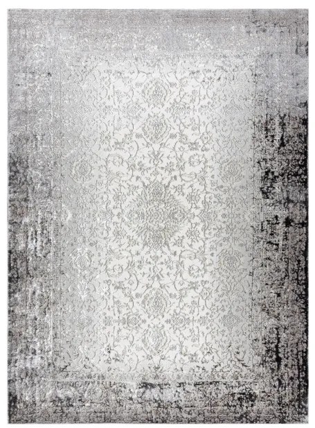 Koberec BLISS Z226AZ226 rám / ornament, krémový / sivý