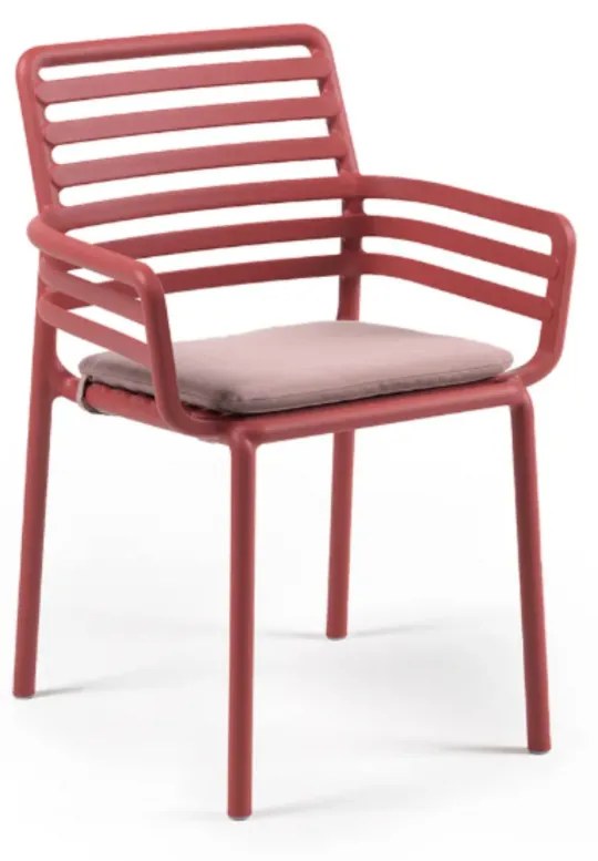 DOGA ARMCHAIR CUSCINO vankúš - podsedák rosa Sunbrella