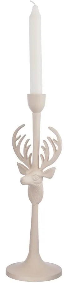 FOREST GLADE Svietnik 32 cm - béžová