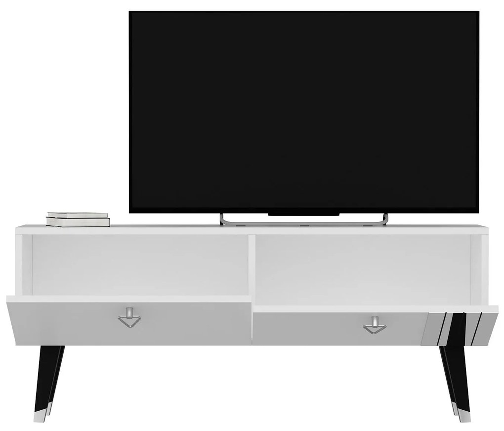 TV stolík/skrinka Nipuni (biela) . Akcia -6%. Vlastná spoľahlivá doprava až k Vám domov. 1095211