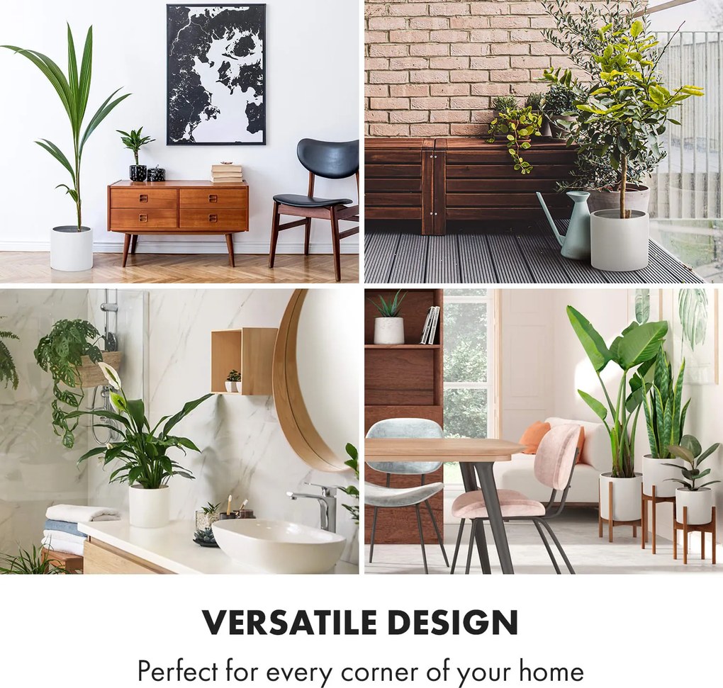 Fox & Fern Gendt, kvetináč, fiberstone, interiér/exteriér