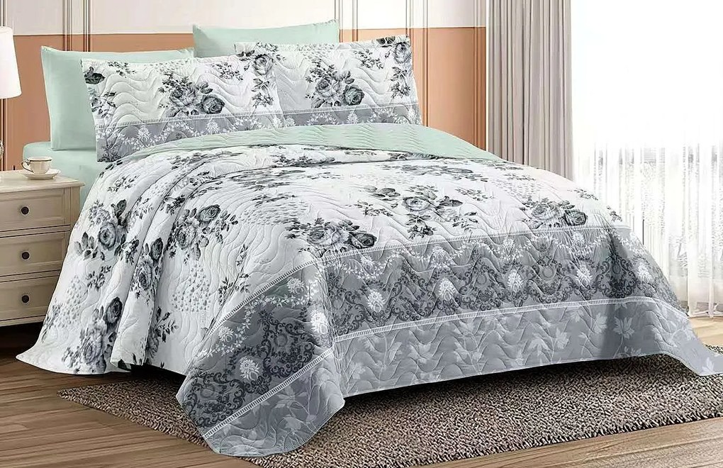 Obliečky Kvetinový vzor 4 Bavlna 7-dielna súprava