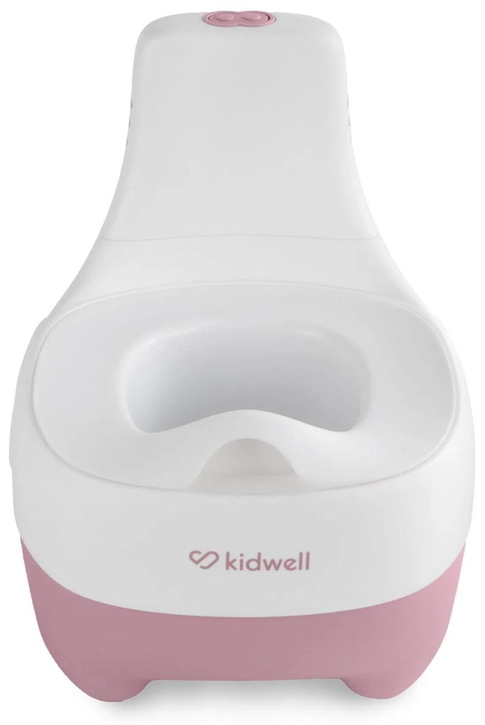 Interaktívny nočník so zvukom splachovania Kidwell FINO Pink