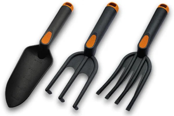 3-dielna súprava záhradného náradia