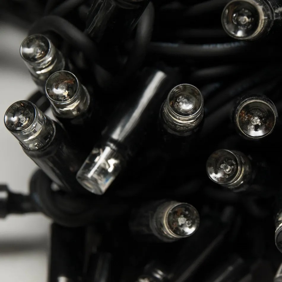 DECOLED Svetelná reťaz LED FLASH, 100 m, ľadovo biela, 600 diód, IP67