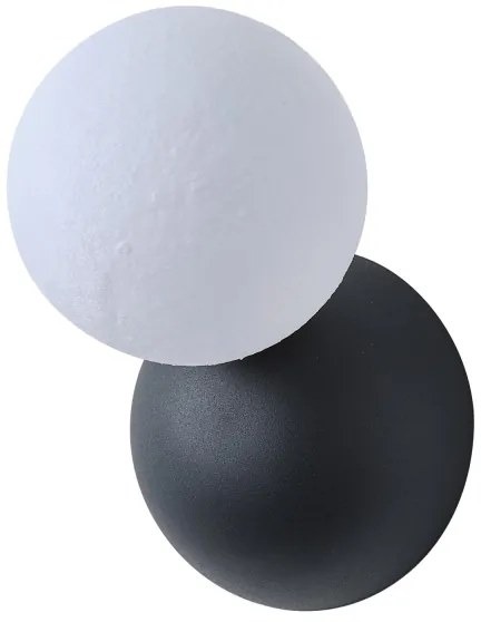 Nástenné svietidlo 1xG9/25W/230V čierna