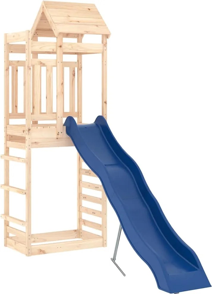 vidaXL Vonkajšia súprava na hranie masívna borovica