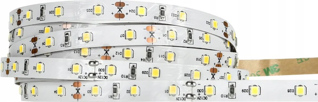 LED pásik 2835 300 IP20 5m - tepla biela