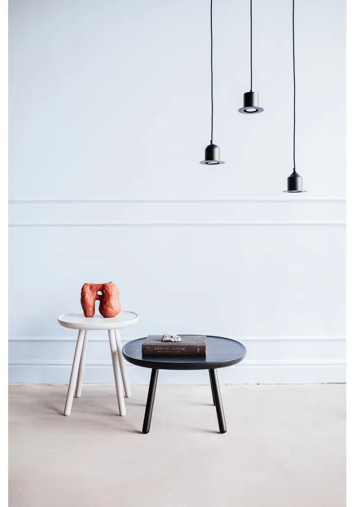 Súprava 3 čiernych závesných svietidiel EMKO Hat