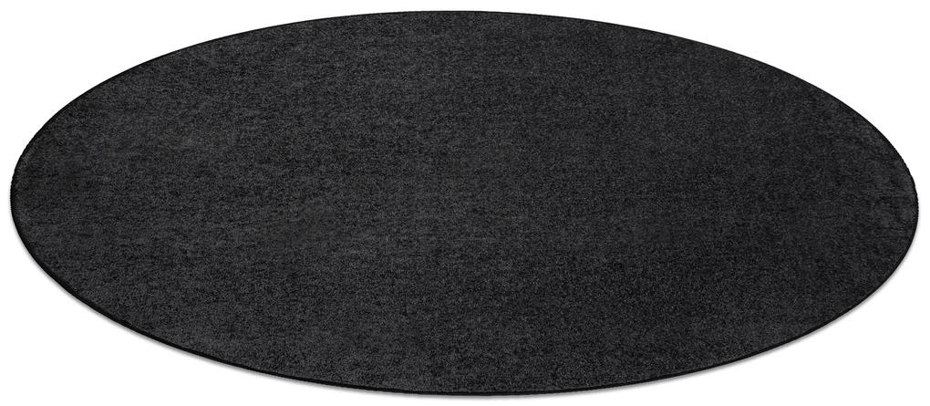 Okrúhly koberec SANTA FE 98 čierny