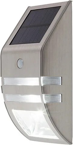 Rábalux Rijeka 8783 solárne nástenné svietidlá     kov   LED 0,15W + LED 0,5W   65 lm  6000 K  IP44