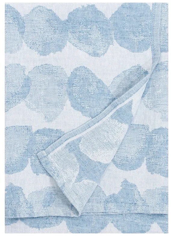 Ľanový uterák Sade, modrý rain, Rozmery 95x180 cm