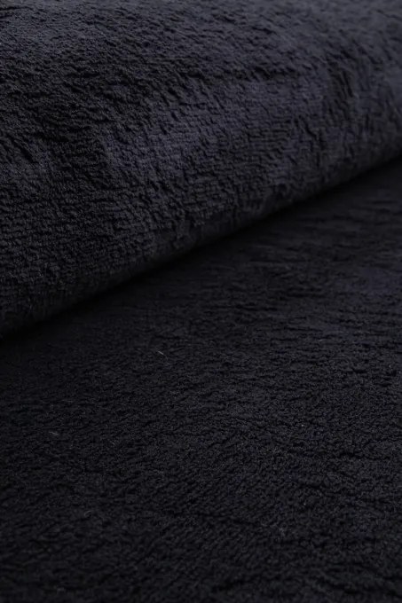 Protišmykový koberec PLUSH čierny