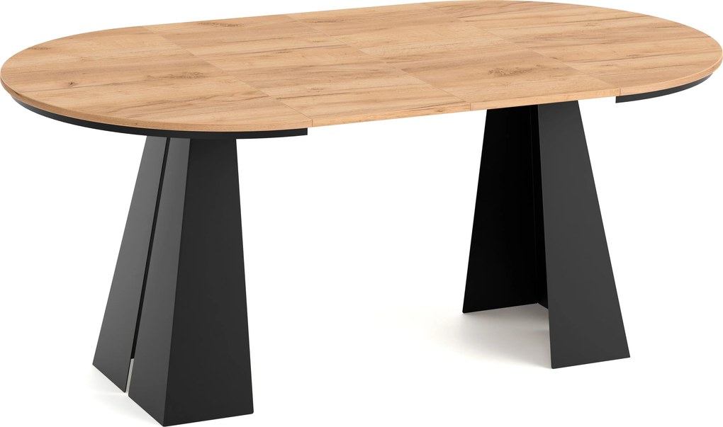 Moderný rozkladací jedálenský stôl ADNAN Veľkosť stola: 100 - 180 cm