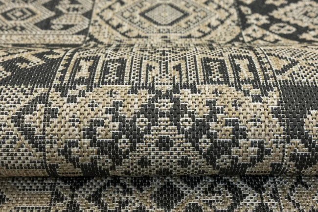 Koberec / behúň FLEX 19636/P10 grafitový